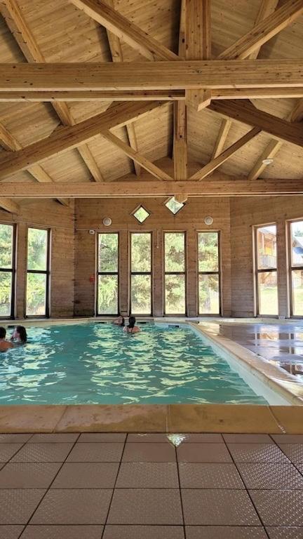 Chalet By Sophie Superdevoluy Avec Piscine Dış mekan fotoğraf